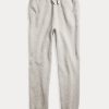 Harmaat naisten Ralph Lauren -fleece-swetarihousut