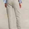 Harmaat naisten Ralph Lauren -fleece-swetarihousut