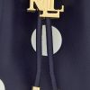Hienostunut laivastonsininen/vaniljainen naisten Ralph Lauren Polka-Dot Medium Andie -käsilaukku Hienostunut laivastonsininen/vaniljainen naisten Ralph Lauren Polka-Dot Medium Andie -käsilaukku