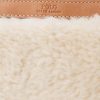 Honey/Cream naisten Ralph Lauren Shearling Envelope käsilaukku