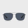 Hopeiset miesten Ralph Lauren 0Ph3137 Clubmaster aurinkolasit Hopeiset miesten Ralph Lauren 0Ph3137 Clubmaster aurinkolasit