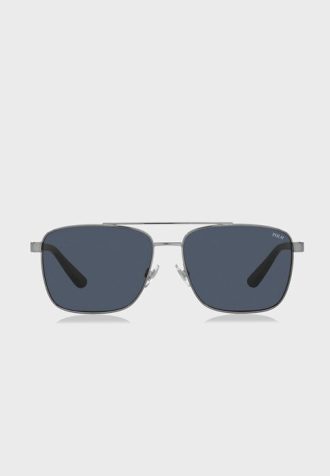 Hopeiset miesten Ralph Lauren 0Ph3137 Clubmaster aurinkolasit
