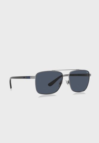Hopeiset miesten Ralph Lauren 0Ph3137 Clubmaster aurinkolasit