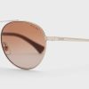 Hopeiset naisten Ralph Lauren 0Ra4135 Aviator aurinkolasit Hopeiset naisten Ralph Lauren 0Ra4135 Aviator aurinkolasit