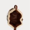 Hunaja/kerma naisten Ralph Lauren Shearling Mini Bellport Bucket Laukut Hunaja/kerma naisten Ralph Lauren Shearling Mini Bellport Bucket Laukut