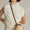 Hunaja/kerma naisten Ralph Lauren Shearling Mini Bellport Bucket Laukut Hunaja/kerma naisten Ralph Lauren Shearling Mini Bellport Bucket Laukut