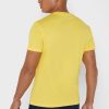 Keltainen miesten Ralph Lauren Chest Logo Crew Neck T-paidat