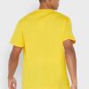 Keltainen miesten Ralph Lauren Logo Crew Neck T-paidat