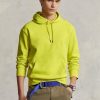 Keltainen miesten Ralph Lauren tuplaneulottu huppari Keltainen miesten Ralph Lauren tuplaneulottu huppari
