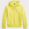Keltainen miesten Ralph Lauren tuplaneulottu huppari Keltainen miesten Ralph Lauren tuplaneulottu huppari