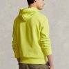 Keltainen miesten Ralph Lauren tuplaneulottu huppari Keltainen miesten Ralph Lauren tuplaneulottu huppari