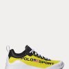 Keltainen/musta naisten Ralph Lauren Polo Sport Tech Racer -lenkkarit Keltainen/musta naisten Ralph Lauren Polo Sport Tech Racer -lenkkarit
