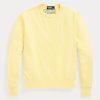 Keltainen naisten Ralph Lauren luomupuuvillapusero Keltainen naisten Ralph Lauren luomupuuvillapusero