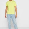 Keltaiset Miesten Ralph Lauren Essential Crew Neck T-paidat Keltaiset Miesten Ralph Lauren Essential Crew Neck T-paidat