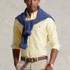 Keltaiset miesten Ralph Lauren Slim Fit Oxford paidat Keltaiset miesten Ralph Lauren Slim Fit Oxford paidat