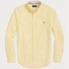 Keltaiset miesten Ralph Lauren Slim Fit Oxford paidat Keltaiset miesten Ralph Lauren Slim Fit Oxford paidat