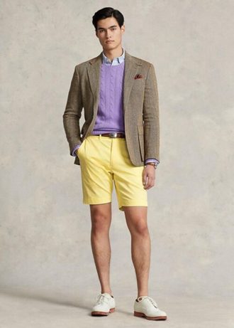 keltaiset miesten ralph laurenin rtlidyt joustavat twill shortsit 1 330x461 - Keltaiset miesten Ralph Laurenin r&auml;&auml;t&auml;l&ouml;idyt joustavat Twill-shortsit