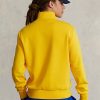 Keltaiset naisten Ralph Lauren Polo Sport Fleece -hupparit