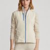 Kermanvärinen naisten Ralph Lauren Terry Hihaton koko vetoketjullinen liivi Kermanvärinen naisten Ralph Lauren Terry Hihaton koko vetoketjullinen liivi