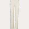 Kermanväriset naisten Ralph Lauren Alandra Wool Crepe -housut Kermanväriset naisten Ralph Lauren Alandra Wool Crepe -housut