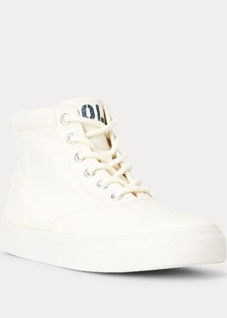 Kermanväriset naisten Ralph Lauren Bryn High-Top tennarit Kermanväriset naisten Ralph Lauren Bryn High-Top tennarit