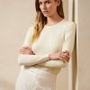Kermanväriset naisten Ralph Lauren Cashmere -neulepuserot Kermanväriset naisten Ralph Lauren Cashmere -neulepuserot