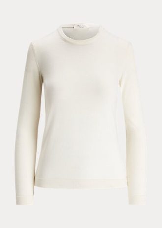 Kermanväriset naisten Ralph Lauren Cashmere -neulepuserot