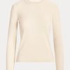 Kermanväriset naisten Ralph Lauren Cashmere -neulepuserot Kermanväriset naisten Ralph Lauren Cashmere -neulepuserot