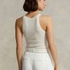 Kermanväriset naisten Ralph Lauren Cashmere Tankit Kermanväriset naisten Ralph Lauren Cashmere Tankit