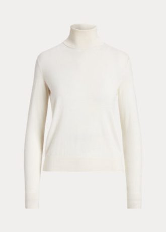 Kermanväriset naisten Ralph Lauren Cashmere villapaidat Kermanväriset naisten Ralph Lauren Cashmere villapaidat