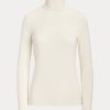 Kermanväriset Naisten Ralph Lauren Jersey T-paidat Kermanväriset Naisten Ralph Lauren Jersey T-paidat