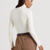 Kermanväriset Naisten Ralph Lauren Jersey T-paidat Kermanväriset Naisten Ralph Lauren Jersey T-paidat
