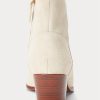 Kermanväriset naisten Ralph Lauren Lucille Calfskin-mokkanahkasaappaat Kermanväriset naisten Ralph Lauren Lucille Calfskin-mokkanahkasaappaat