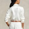 Kermanväriset Naisten Ralph Lauren Mulberry Silkkipaidat Kermanväriset Naisten Ralph Lauren Mulberry Silkkipaidat