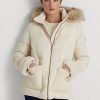 Kermanväriset naisten Ralph Lauren tekoturkistakit Kermanväriset naisten Ralph Lauren tekoturkistakit