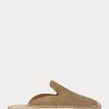 Khaki miesten Ralph Lauren Cevio Suede Mule -tossut