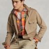 Khaki miesten Ralph Lauren Dobby Utility -takit
