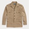 Khaki miesten Ralph Lauren Dobby Utility -takit