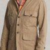 Khaki miesten Ralph Lauren Dobby Utility -takit