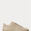 Khaki miesten Ralph Lauren Heritage Court II Suede -lenkkarit Khaki miesten Ralph Lauren Heritage Court II Suede -lenkkarit
