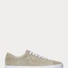 Khaki miesten Ralph Lauren Longwood Suede -lenkkarit Khaki miesten Ralph Lauren Longwood Suede -lenkkarit