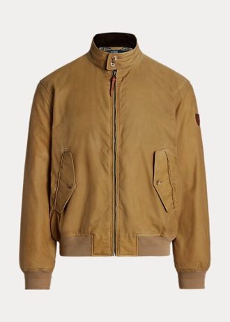 Khaki miesten Ralph Lauren Oilcloth -takit