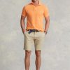 Khaki miesten Ralph Lauren Stretch Slim Fit chino shortsit Khaki miesten Ralph Lauren Stretch Slim Fit chino shortsit