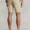 Khaki miesten Ralph Lauren Stretch Slim Fit chino shortsit Khaki miesten Ralph Lauren Stretch Slim Fit chino shortsit