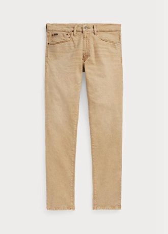 Khaki miesten Ralph Lauren Sullivan Slim Stretch -farkut Khaki miesten Ralph Lauren Sullivan Slim Stretch -farkut