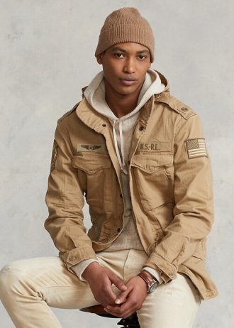 Khaki miesten Ralph Lauren The Iconic Field -takit