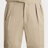 Khaki miesten Ralph Laurenin räätälöidyt joustavat chino-shortsit Khaki miesten Ralph Laurenin räätälöidyt joustavat chino-shortsit