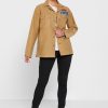Khaki naisten Ralph Lauren Pocket Detail Button Down -paidat Khaki naisten Ralph Lauren Pocket Detail Button Down -paidat