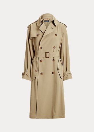 Khaki naisten Ralph Lauren Twill -takit