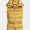 Kultainen naisten Ralph Lauren Satin tikattu untuliivi